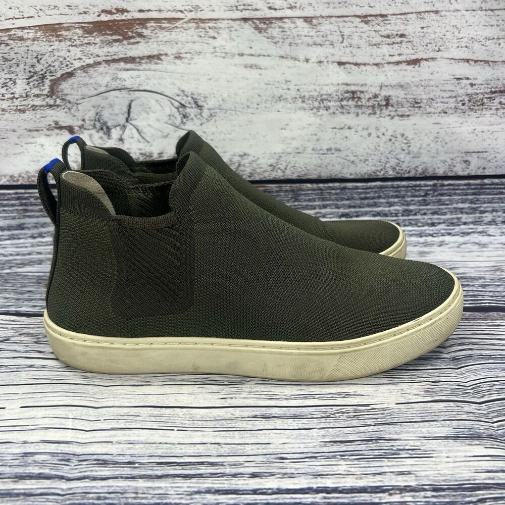 Rothy’s The Chelsea Boot Green Ankle Boots Women’s Size 8